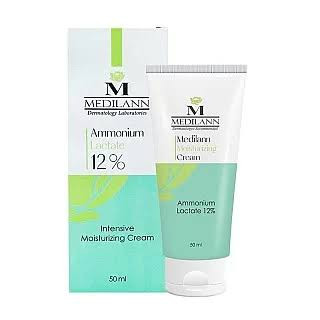 کرم مرطوب کننده آمونیوم لاکتات 12% مدیلن
