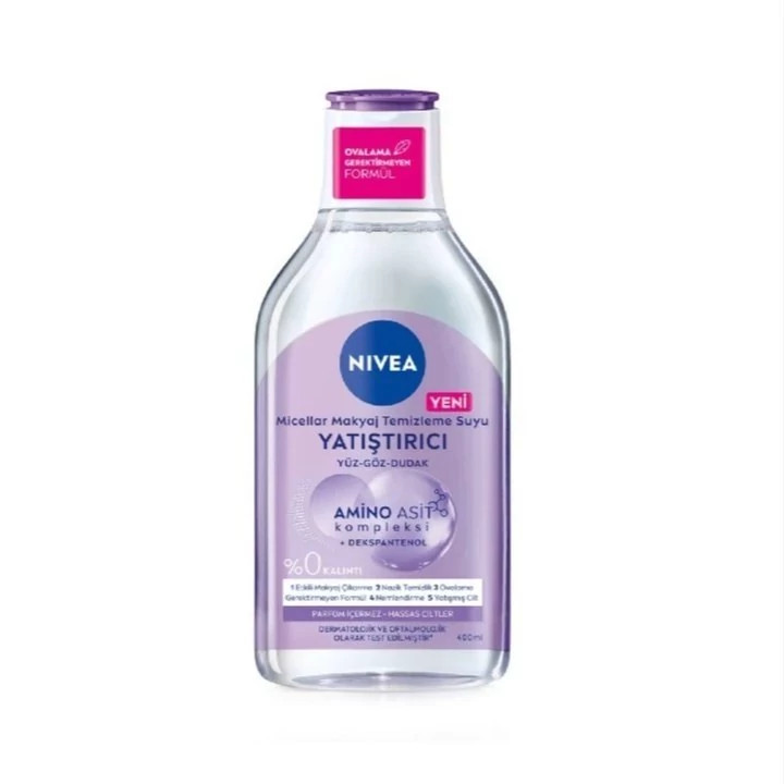 میسلار واتر نیوا Nivea حاوی آمینو اسید و دکسپانتنول پوست حساس