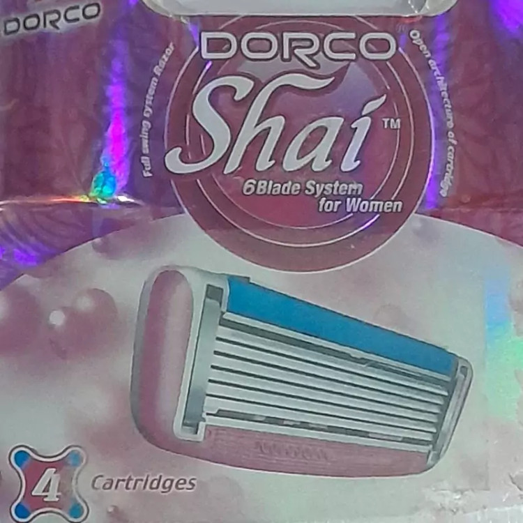 یدک کارتریج دورکو زنانه 6 تیغ بسته ی 4 عددی مدل Shai