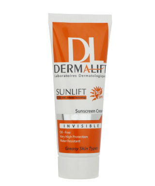 کرم ضد آفتاب درمالیفت با SPF50 مناسب پوست چرب