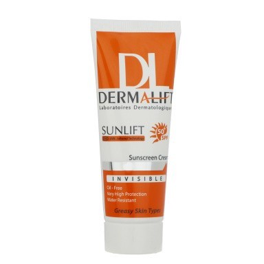 کرم ضد آفتاب درمالیفت با SPF50 مناسب پوست چرب