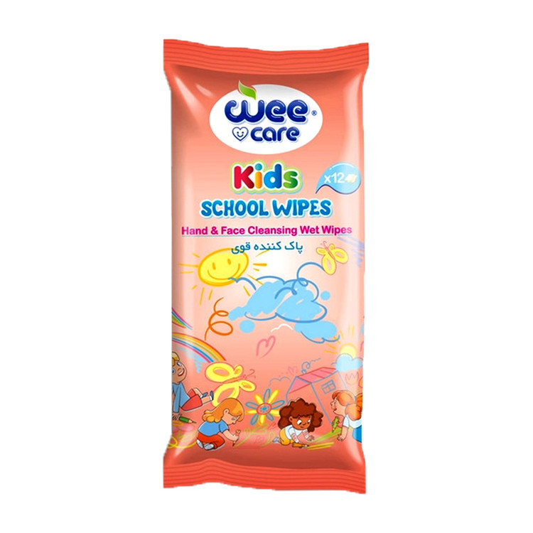دستمال مرطوب کودک وی کر مدل جیبی Kids Wipes Happy Girls