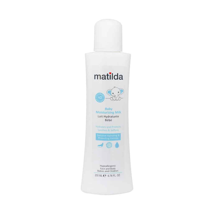 شیر مرطوب کننده کودک ماتیلدا مدل Moisturizing ۲۰۰ میل